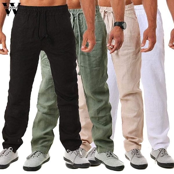 pant men fashion cotton linen 2019 casual elastic waist pant straight sport hip hop long solid simple outdoors 820, Black
pant men fashion cotton linen 2019 casual elastic waist pant straight sport hip hop long solid simple outdoors 820, Black