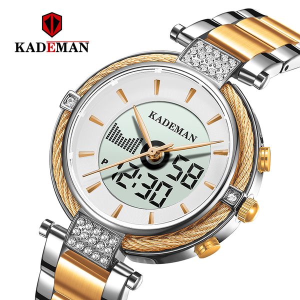 new kademan watches women fashion business women watch ladies white glod stainless steel bracelet woman watch brand, Slivery;brown
new kademan watches women fashion business women watch ladies white glod stainless steel bracelet woman watch brand, Slivery;brown