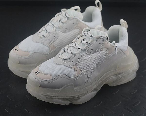 paris 2019 crystal bottom triple-s casual shoe luxury dad shoes platform triple s sneakers for men women leon green old grandpa trainer c16, Black
paris 2019 crystal bottom triple-s casual shoe luxury dad shoes platform triple s sneakers for men women leon green old grandpa trainer c16, Black