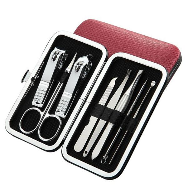 8pcs/set stainless steel kit nail pedicure manicure set art care scissor tweezer ear pick clipper acne needle tool utility
8pcs/set stainless steel kit nail pedicure manicure set art care scissor tweezer ear pick clipper acne needle tool utility
