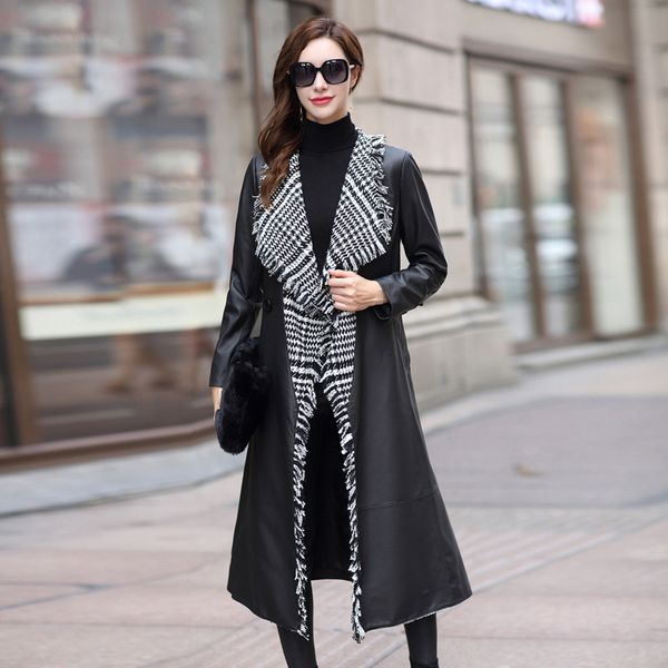 genuine leather jacket women real sheepskin coat slim spring autumn korean fashion leather jacket campera mujer 16088 yy378, Black
genuine leather jacket women real sheepskin coat slim spring autumn korean fashion leather jacket campera mujer 16088 yy378, Black