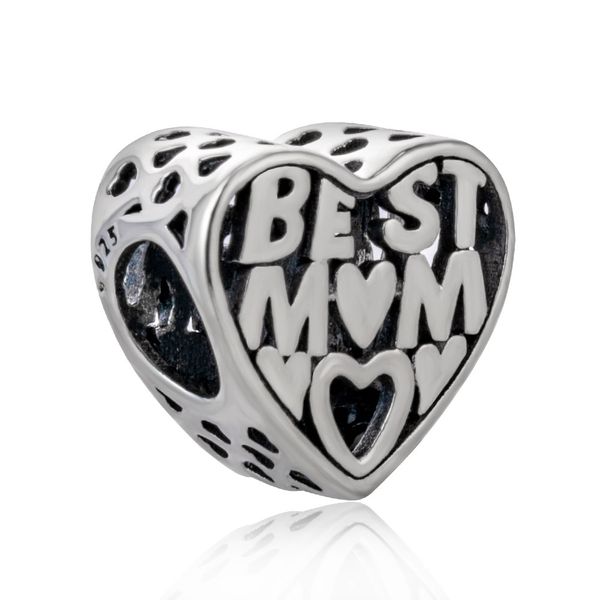 letter authentic silver loose beads hollow out love charm bead with heart shape fit european pandora style jewelry mother day small gift, Black
letter authentic silver loose beads hollow out love charm bead with heart shape fit european pandora style jewelry mother day small gift, Black
