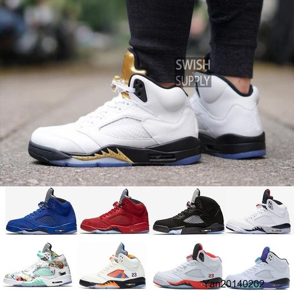 5 5s v men basketball shoes red blue suede olympic metallic gold og black metallic fire red white grape cement wings oreo sneakers
5 5s v men basketball shoes red blue suede olympic metallic gold og black metallic fire red white grape cement wings oreo sneakers