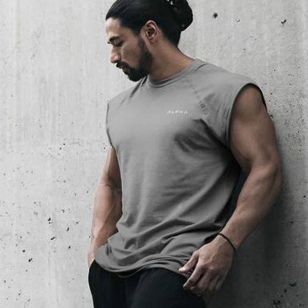 mens sleeveless vest wild style summer cotton male tank gyms clothing undershirt fitness tank, White;black
mens sleeveless vest wild style summer cotton male tank gyms clothing undershirt fitness tank, White;black