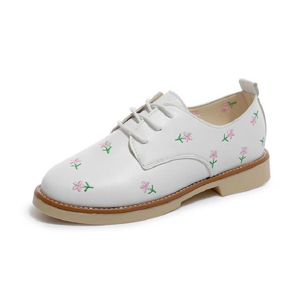 spring and autumn woman casual shoes female flower embroider flat brogue shoes lace-up flat with flats for ladies, Black
spring and autumn woman casual shoes female flower embroider flat brogue shoes lace-up flat with flats for ladies, Black