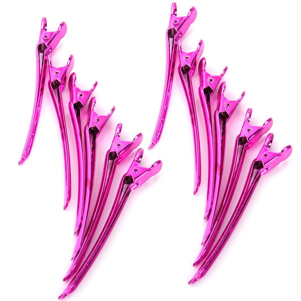 set of 12pcs sectioning clips hair styling tool curling iron head accessory for salon hairdressing random color 3.7 inch, Brown
set of 12pcs sectioning clips hair styling tool curling iron head accessory for salon hairdressing random color 3.7 inch, Brown