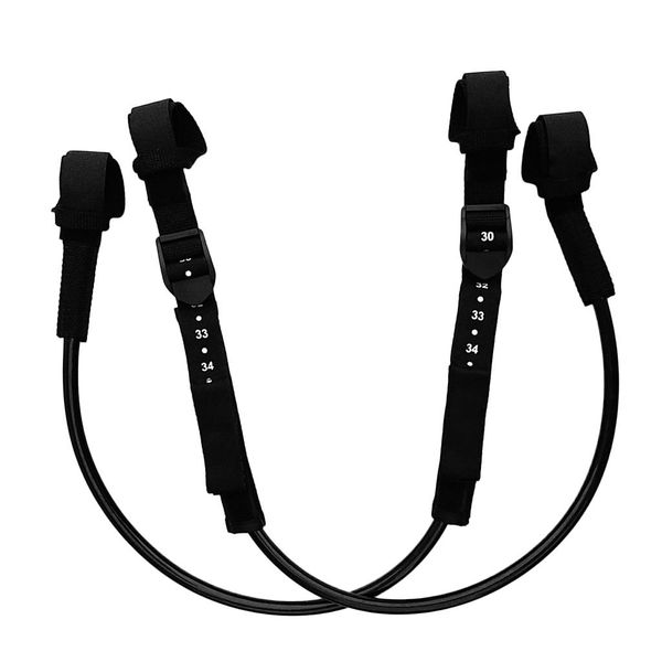 pack 2 deluxe black tpu adjustable water sports sailing windsurfing harness line with non-slip boom pads 28-34 or 22-28 inch
pack 2 deluxe black tpu adjustable water sports sailing windsurfing harness line with non-slip boom pads 28-34 or 22-28 inch