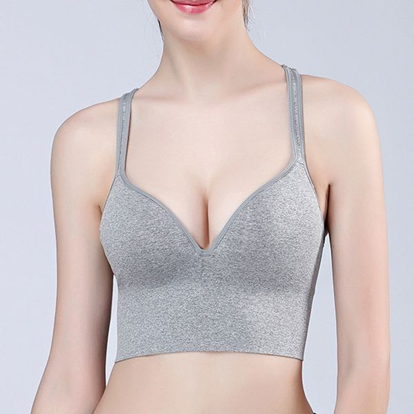 women sports bras fast dry wire-breathable slim fit underwear for fitness smn88, White;black
women sports bras fast dry wire-breathable slim fit underwear for fitness smn88, White;black