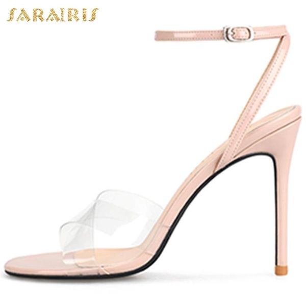 sarairis thin high heels big size 45 women's shoes summer pvc party ankle-strap sandals woman, Black
sarairis thin high heels big size 45 women's shoes summer pvc party ankle-strap sandals woman, Black