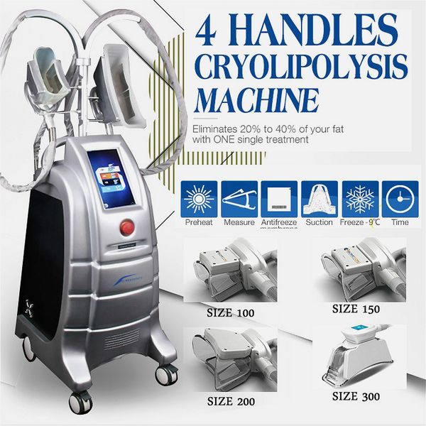 4 handle cryolipolysis fat e slimming machine wrinkle removal body shaping slimming skin care salon use
4 handle cryolipolysis fat e slimming machine wrinkle removal body shaping slimming skin care salon use