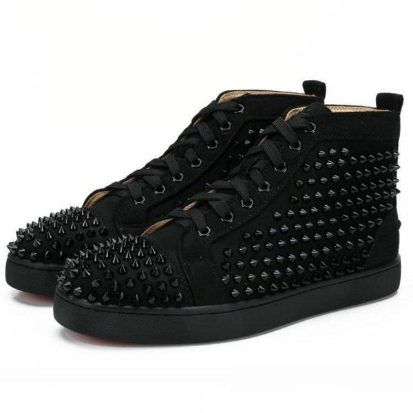 2020 ace red bottom handmade leather punk party lovers genuine ktv halloween dark women men athletics trainers, Black
2020 ace red bottom handmade leather punk party lovers genuine ktv halloween dark women men athletics trainers, Black