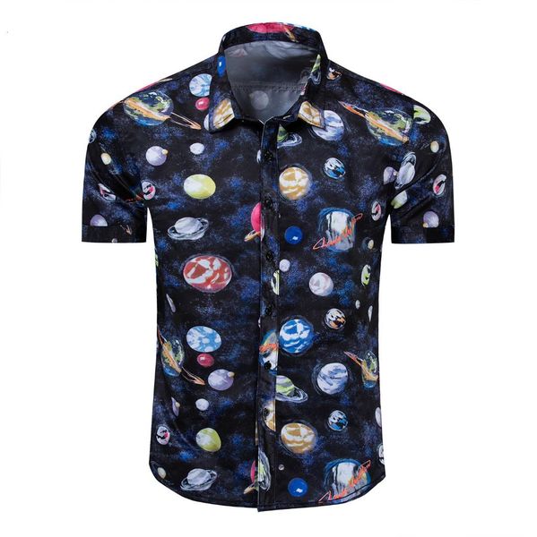 will code men's wear xia chunmian shirt universe planet printing shirt 55895, White;black
will code men's wear xia chunmian shirt universe planet printing shirt 55895, White;black