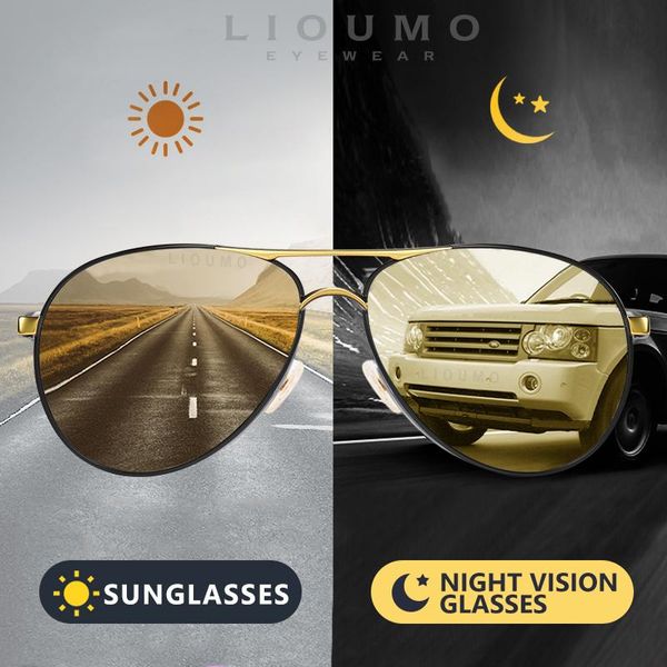 2020 new pilot sunglasses men polarized pchromic glasses women day night vision driving eyewear uv400 lentes de sol hombre wiznv
2020 new pilot sunglasses men polarized pchromic glasses women day night vision driving eyewear uv400 lentes de sol hombre wiznv