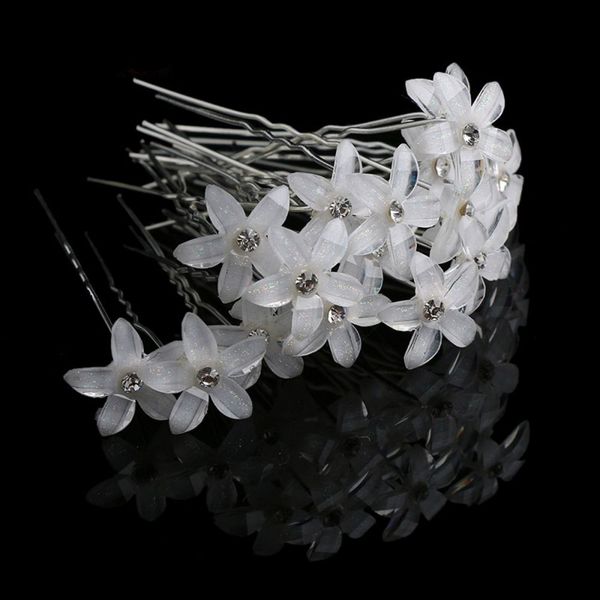 20pc/set crystal flower hairpins rhinestone hair clips women wedding bridal barrettes girls accessories women jewelry, Golden;silver
20pc/set crystal flower hairpins rhinestone hair clips women wedding bridal barrettes girls accessories women jewelry, Golden;silver