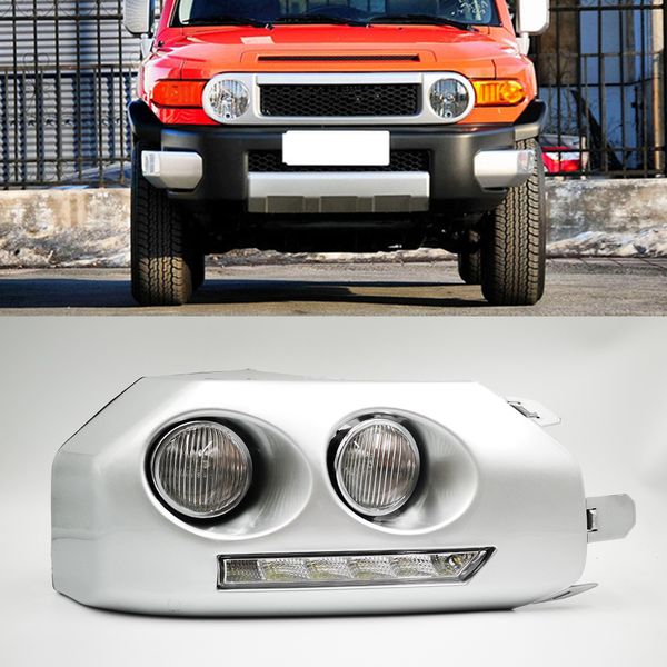 2pcs car led drl daytime running light fog lamp frame fog light for toyota fj cruiser 2007 2008 2009 2010 2011 2012 2013 2014
2pcs car led drl daytime running light fog lamp frame fog light for toyota fj cruiser 2007 2008 2009 2010 2011 2012 2013 2014