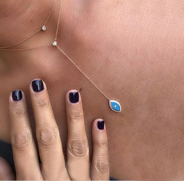 genuine 925 sterling silver women elegent chain double layer delicate enamel turkish evil eye lariat choker necklace
genuine 925 sterling silver women elegent chain double layer delicate enamel turkish evil eye lariat choker necklace