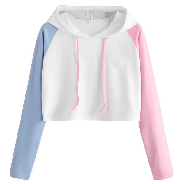 women patchwork long sleeve casual crop jumper girl pullover autumn 2020 new woman clothes hoddies ropa mujer invierno, Black
women patchwork long sleeve casual crop jumper girl pullover autumn 2020 new woman clothes hoddies ropa mujer invierno, Black