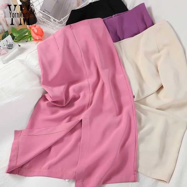 yornmona s-xl ladies back split elegant skirt korean fashion all match push up women skirt summer high waist sweet pink, Black
yornmona s-xl ladies back split elegant skirt korean fashion all match push up women skirt summer high waist sweet pink, Black