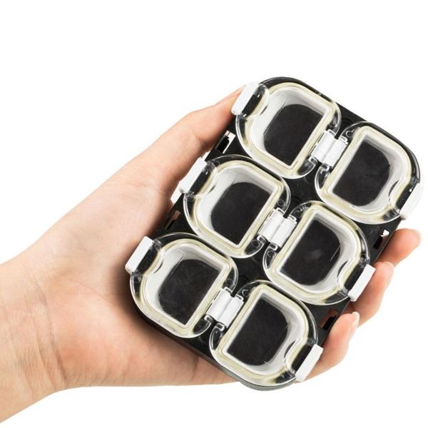 storage case lightweight waterproof outdoor mini 6 compartments magnetic for lure hooks storage case tool fishing tackle box
storage case lightweight waterproof outdoor mini 6 compartments magnetic for lure hooks storage case tool fishing tackle box