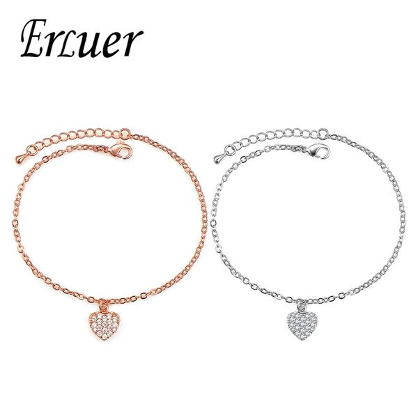 erluer fashion adjustable heart shape bracelet for women romantic wedding bracelet copper party valentine day gift drop shipping, Black
erluer fashion adjustable heart shape bracelet for women romantic wedding bracelet copper party valentine day gift drop shipping, Black