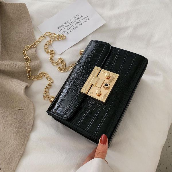 alligator embossed women's small cross body bag 2019 retro chain small shoulder bag fashion messenger luxury handbags #15
alligator embossed women's small cross body bag 2019 retro chain small shoulder bag fashion messenger luxury handbags #15
