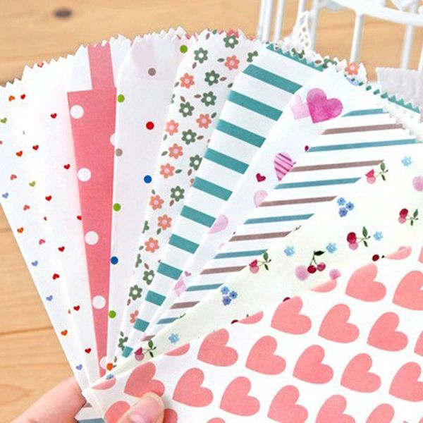 50pcs 10 dots flower cherry striped heart paper envelopes party favor bags kraft gift paper bags 17.6x8.5cm
50pcs 10 dots flower cherry striped heart paper envelopes party favor bags kraft gift paper bags 17.6x8.5cm