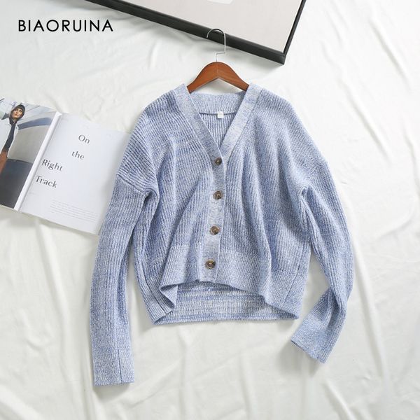 biaoruina women's casual thick needle knit cardigans female v-neck single breasted cotton elegant sweater 2019 autumn winter, White
biaoruina women's casual thick needle knit cardigans female v-neck single breasted cotton elegant sweater 2019 autumn winter, White
