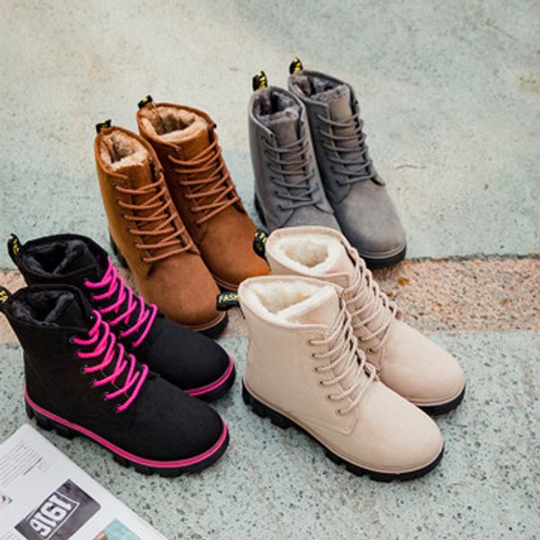 winter boots snow boots women shoes woman fashion flat pu waterproof ankle booties 2020 winter short fur warm, Black
winter boots snow boots women shoes woman fashion flat pu waterproof ankle booties 2020 winter short fur warm, Black