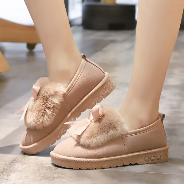 winter bowknot keep warm snow boots women fashion round toe sleeve ankle boots woman low-heeled platform ladies shoes, Black
winter bowknot keep warm snow boots women fashion round toe sleeve ankle boots woman low-heeled platform ladies shoes, Black