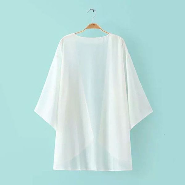womens blouses ladies kimono chiffon cardigan casual loose black women blouses shirts plus size summer women outerwear top, White
womens blouses ladies kimono chiffon cardigan casual loose black women blouses shirts plus size summer women outerwear top, White