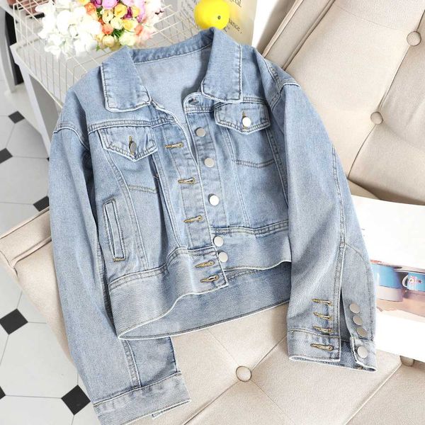 skoonheid vintage women basic denim bomber jacket chic streetwear washed blue coat harajuku oversized jeans outerwear autumn, Black;brown
skoonheid vintage women basic denim bomber jacket chic streetwear washed blue coat harajuku oversized jeans outerwear autumn, Black;brown