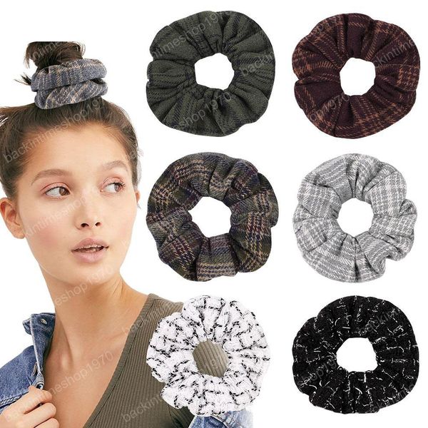 woolen scrunchie stretch headband plaid scrunchies women elastic hair bands girls hair ties grid hair accessories, Slivery;white
woolen scrunchie stretch headband plaid scrunchies women elastic hair bands girls hair ties grid hair accessories, Slivery;white