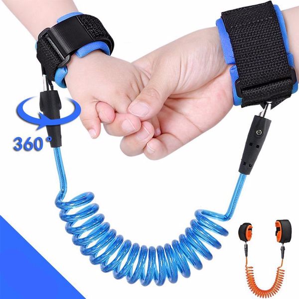 Kids Anti Lost Wrist 1.5m Strap Rope Toddler Leash Safety Harness Outdoor Walking Hand Belt Band Anti-lost Wristband Sale
