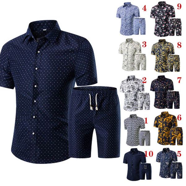 summer men printed t-shirt + shorts decorative pattern two piece sets plus size camisa masculina, Gray
summer men printed t-shirt + shorts decorative pattern two piece sets plus size camisa masculina, Gray