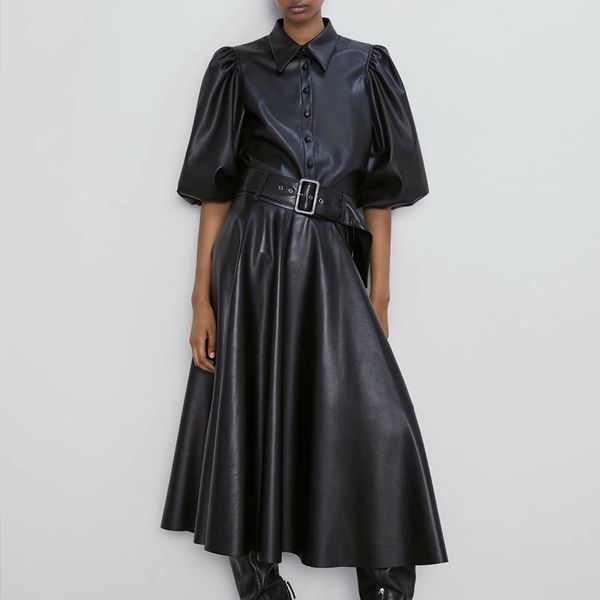 pu faux leather women skirts autumn winter 2019 new fashion lady high waist a-line mid-calf maxi long black skirt with belt
pu faux leather women skirts autumn winter 2019 new fashion lady high waist a-line mid-calf maxi long black skirt with belt