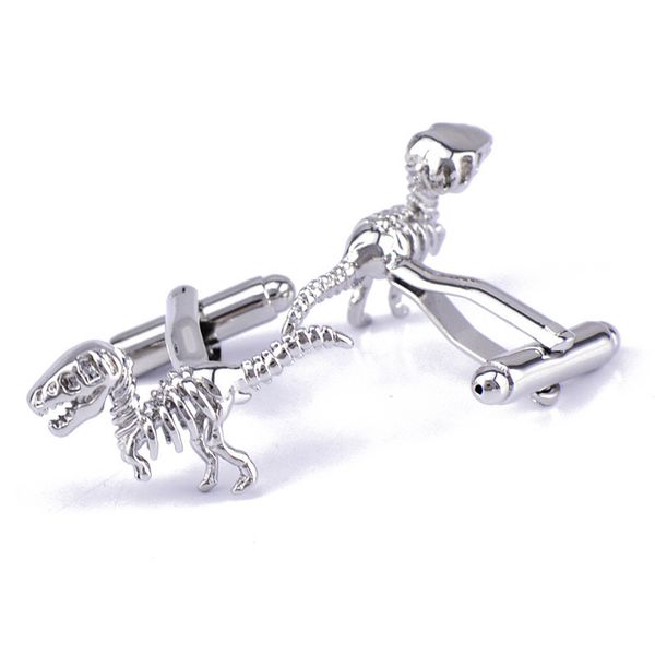exquisite animal fashion french shirt cuffs cuff nails men's fun dinosaur french cufflinks, Silver
exquisite animal fashion french shirt cuffs cuff nails men's fun dinosaur french cufflinks, Silver