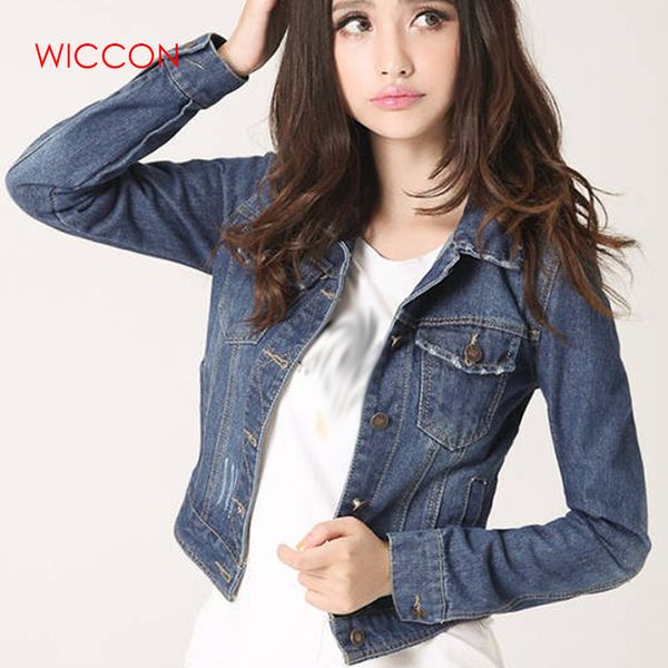 womens jackets coats 2019 autumn fashion jeans jackets denim women slim cotton solid jacket women outerwear ladies coats, Black;brown
womens jackets coats 2019 autumn fashion jeans jackets denim women slim cotton solid jacket women outerwear ladies coats, Black;brown
