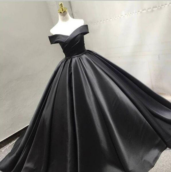 2019 elegant black off the shoulder evening dresses empire open back ball gown formal dress special occasions girls pageant party princess, Black;red
2019 elegant black off the shoulder evening dresses empire open back ball gown formal dress special occasions girls pageant party princess, Black;red