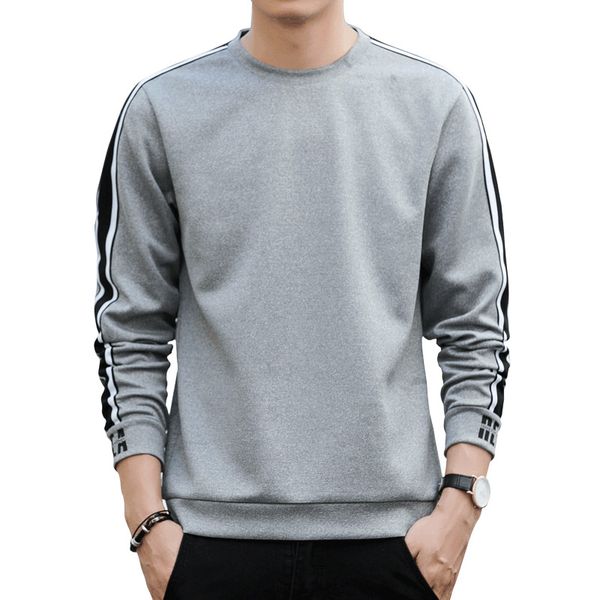 2020 spring and autumn new sweater male korean men's round neck long-sleeved t-shirt cotton men's sports and leisure sweater tide, Black
2020 spring and autumn new sweater male korean men's round neck long-sleeved t-shirt cotton men's sports and leisure sweater tide, Black