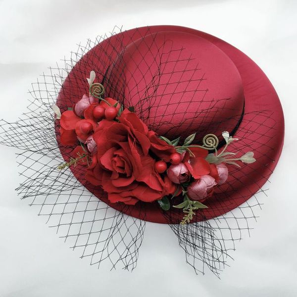 wholesale large wedding hat red beige forest flower fruit veil bride headwear cocktail evening party formal ladies fedora hat, Blue;gray
wholesale large wedding hat red beige forest flower fruit veil bride headwear cocktail evening party formal ladies fedora hat, Blue;gray