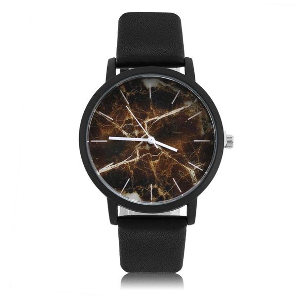 men women fashionable design retro leather strap wrist watches vintage marbling pattern quartz wrist watch relogio, Slivery;brown
men women fashionable design retro leather strap wrist watches vintage marbling pattern quartz wrist watch relogio, Slivery;brown