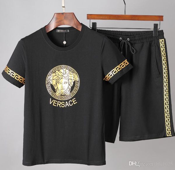 mens designer tracksuits sportswear men's jogging suits short sleeve t shirt and shorts spring summer casual male brand sportswear sets, Gray
mens designer tracksuits sportswear men's jogging suits short sleeve t shirt and shorts spring summer casual male brand sportswear sets, Gray