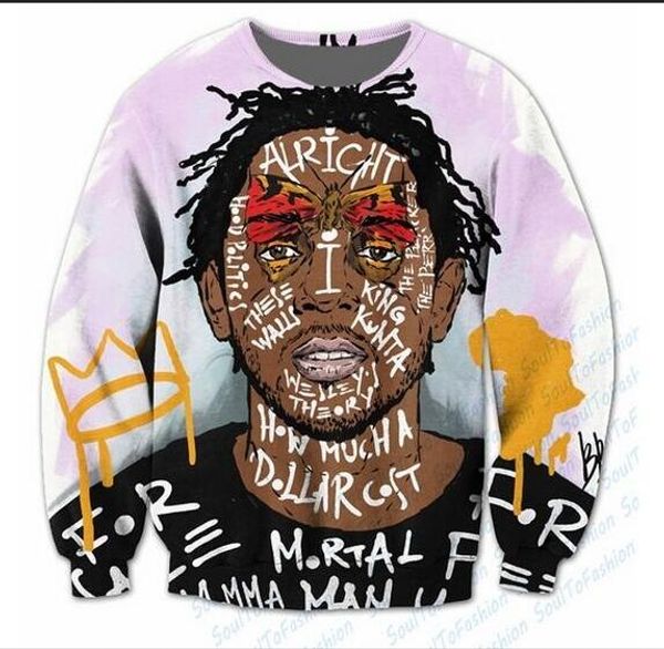 wholesale-fashion womens/mens kendrick lamar compton legend funny 3d print casual sweatshirt plus size ar038, Black
wholesale-fashion womens/mens kendrick lamar compton legend funny 3d print casual sweatshirt plus size ar038, Black