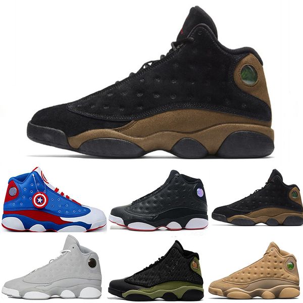 13 13s Men Basketball Shoes Phantom Chicago GS Hyper Royal Black Flints Bred Brown Olive Wheat Ivory Grey Men Outdoor Sports Sneakers 40-47
13 13s Men Basketball Shoes Phantom Chicago GS Hyper Royal Black Flints Bred Brown Olive Wheat Ivory Grey Men Outdoor Sports Sneakers 40-47