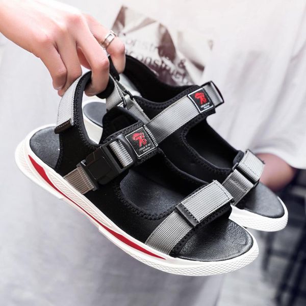 2020 new men's summer sandals triple s sole fashion students usual breathable and comfortable beach footwear shoes, Black
2020 new men's summer sandals triple s sole fashion students usual breathable and comfortable beach footwear shoes, Black