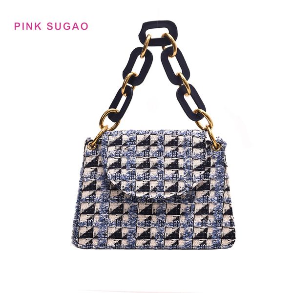 

Pink Sugao designer handbags tote bag women luxury shoulder bag fashion crossbody bags purse chain bag hot sales handbag wholesales lovely