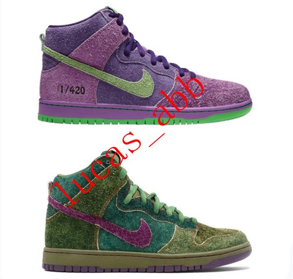 2020 authentic sb dunk high purple skunk cw9971-500 mens womens running shoes sports sneakers, Black
2020 authentic sb dunk high purple skunk cw9971-500 mens womens running shoes sports sneakers, Black