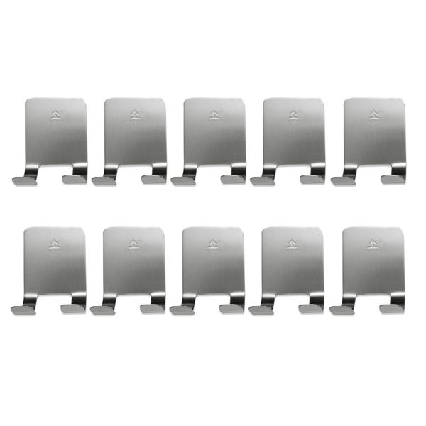 10pcs hook razor holder stainless steel shaver rack toothbrush storage shelf wall hook for home kitchen bathroom
10pcs hook razor holder stainless steel shaver rack toothbrush storage shelf wall hook for home kitchen bathroom