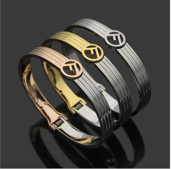 titanium steel jewelry openwork stripe color bracelet women color bracelet, Golden;silver
titanium steel jewelry openwork stripe color bracelet women color bracelet, Golden;silver