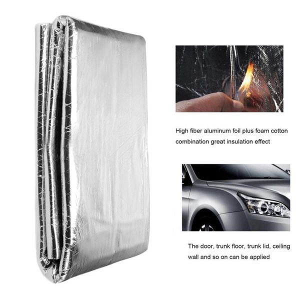 140 x100cm car-styling car hood engine firewall heat mat sound insulation shield mat deadening aluminum foil sticker shield
140 x100cm car-styling car hood engine firewall heat mat sound insulation shield mat deadening aluminum foil sticker shield